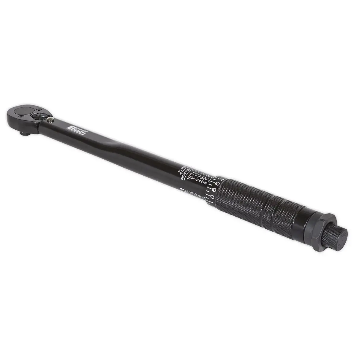 Sealey Premier Black Micrometer Torque Wrench 3/8"Sq Drive Calibrated Premier Black 1