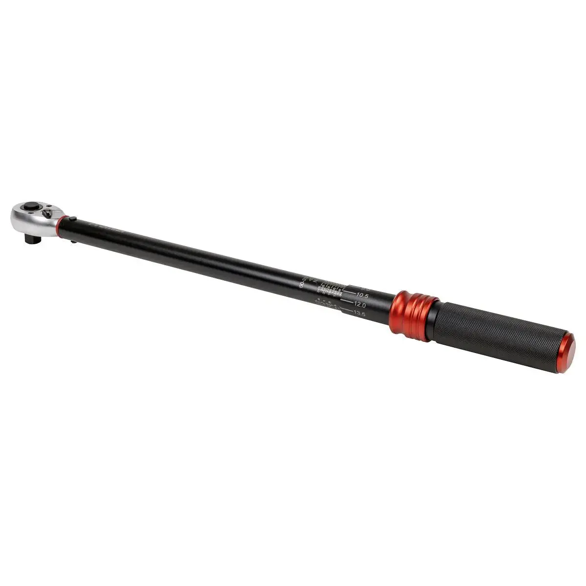 Sealey Premier Black Torque Wrench Micrometer 1/2"Sq Drive Calibrated 60-330Nm - Premier Black 1