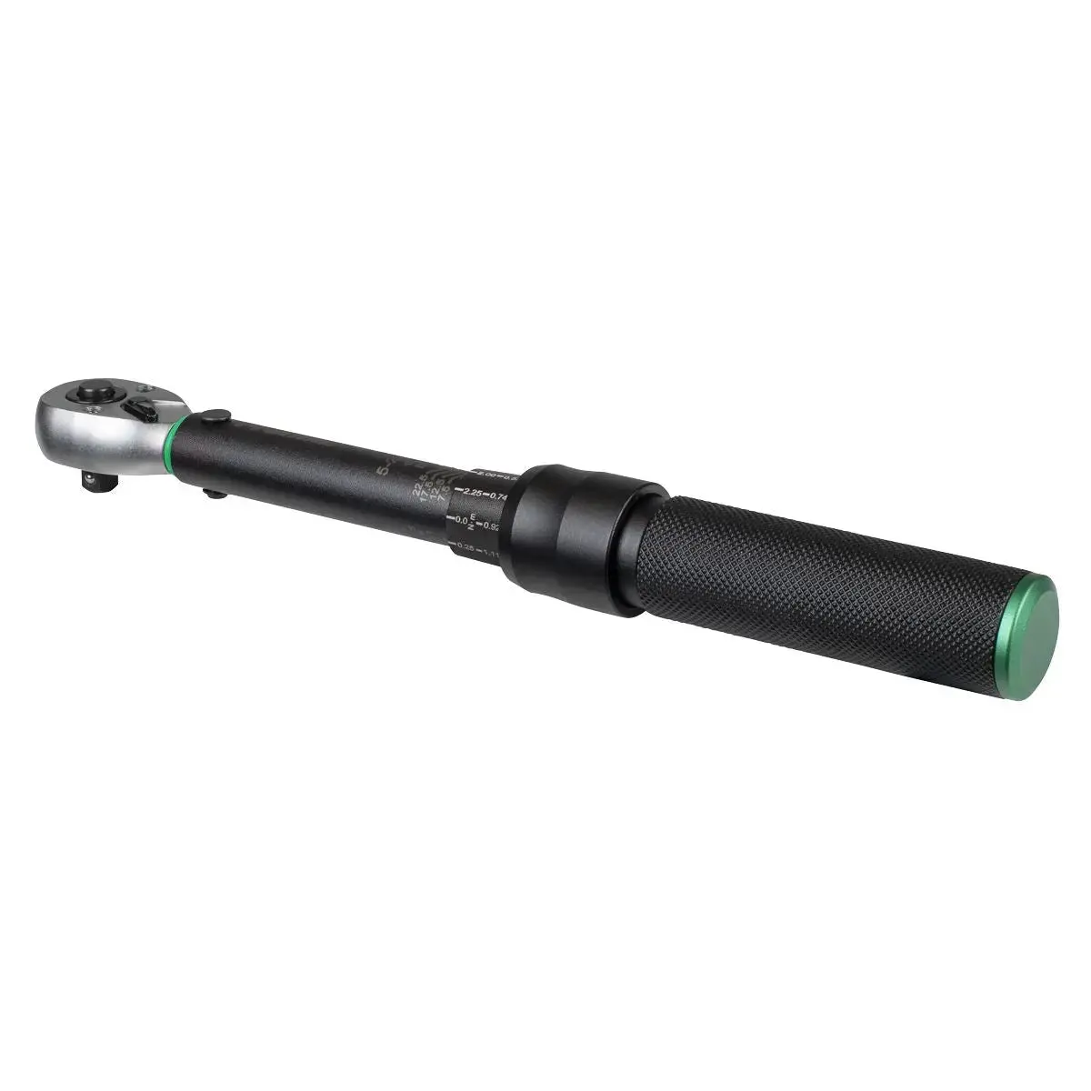 Sealey Premier Black Torque Wrench Micrometer Style 1/4"Sq Drive Calibrated 5-25Nm - Premier Black 1