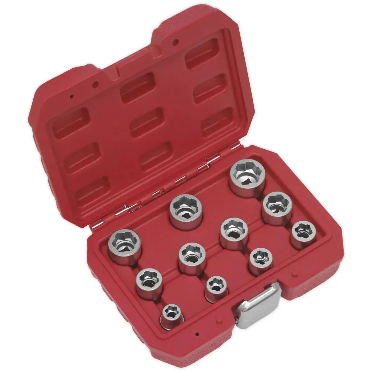 Sealey Premier Bolt Extractor Socket Set 11Pc 3/8"Sq Drive Metric 1