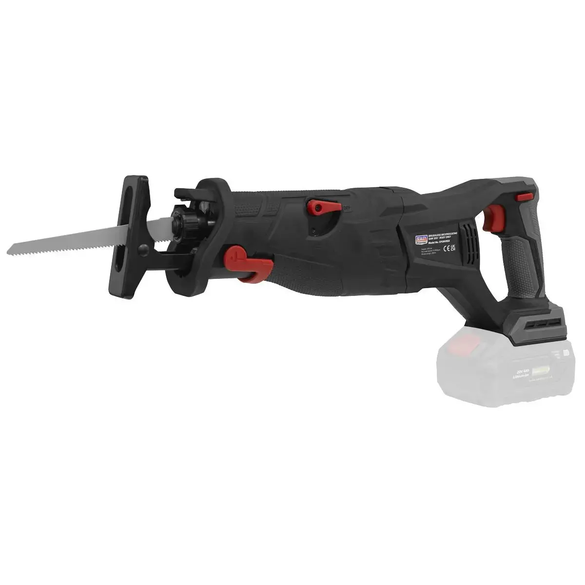 Sealey Premier Brushless Reciprocating Saw 20V Sv20 Series - Body Only 1