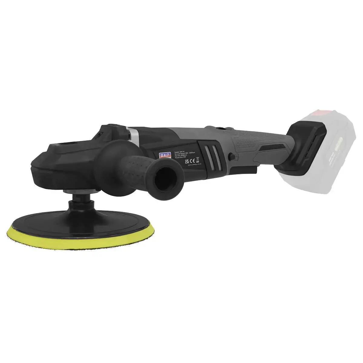 Sealey Premier Brushless Rotary Polisher 20V Sv20 Series Ø180mm - Body Only 1