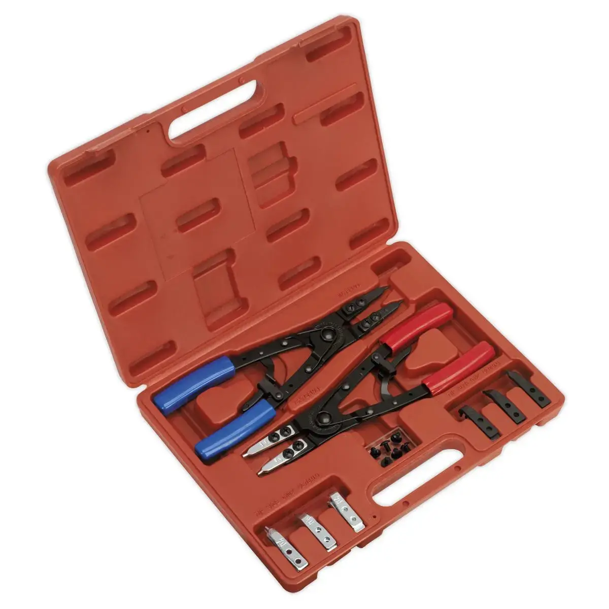 Sealey Premier Circlip Pliers Set Internal/External 265Mm Heavy-Duty 1