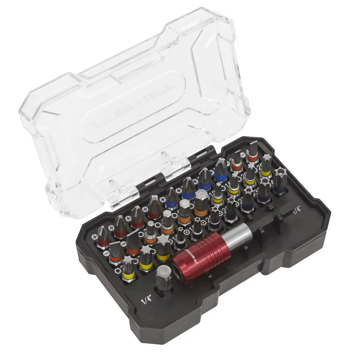 Sealey Premier Colour-Coded Power Tool Bit Set 32Pc 1