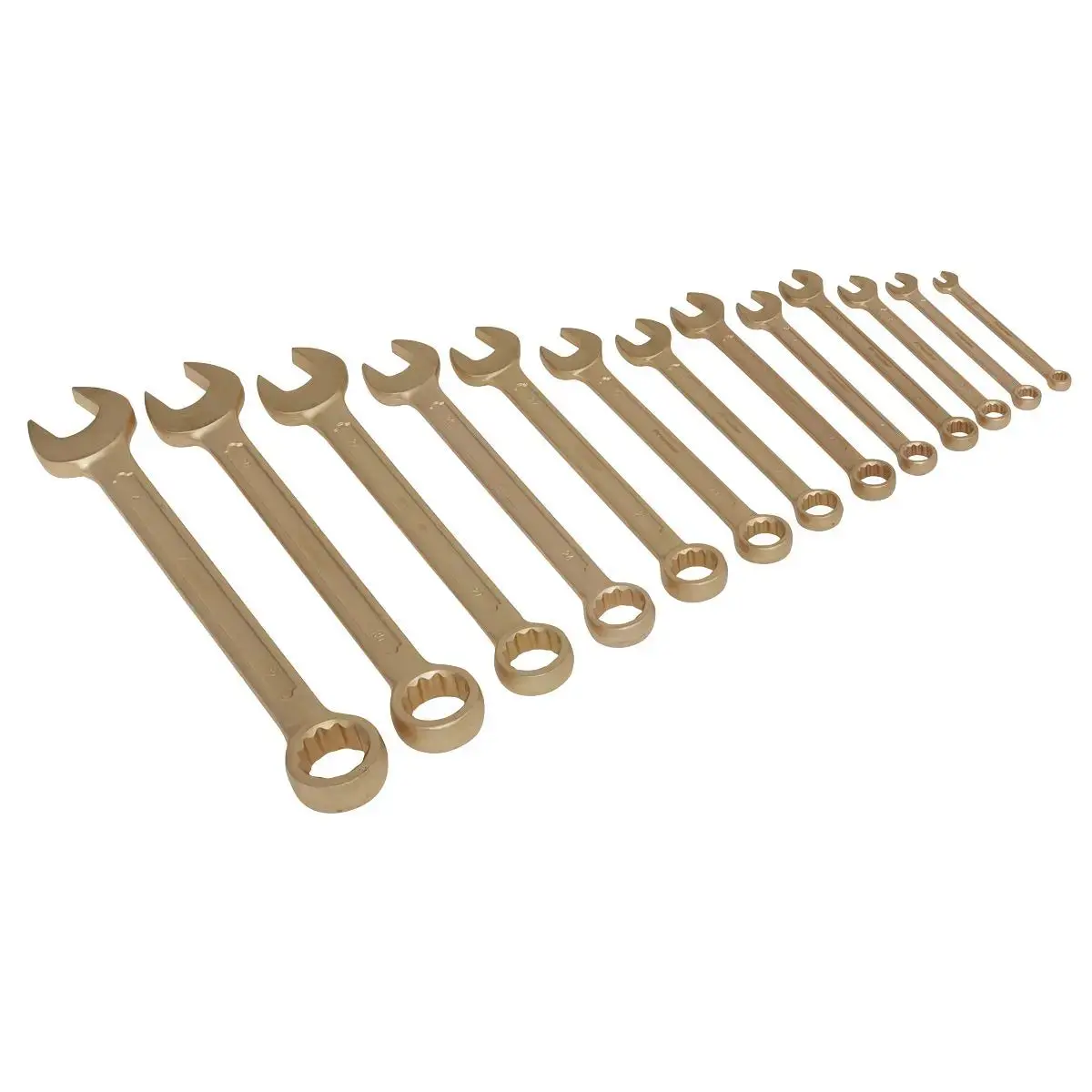 Sealey Premier Combination Spanner Set 13Pc 8-32Mm - Non-Sparking 1