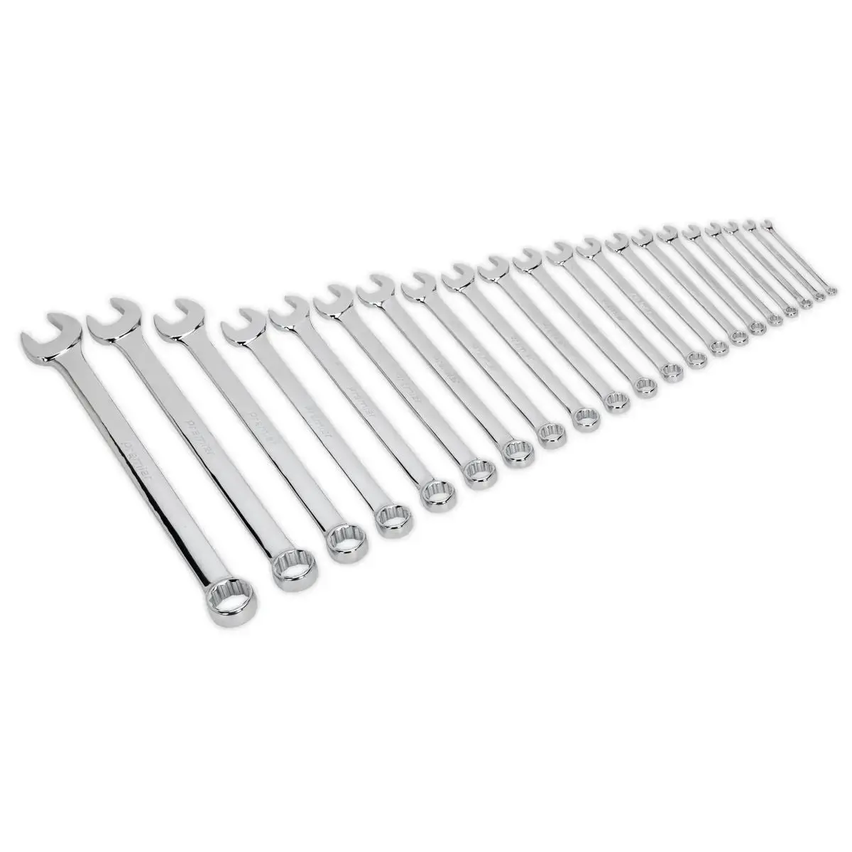 Sealey Premier Combination Spanner Set 21Pc Jumbo Metric 1
