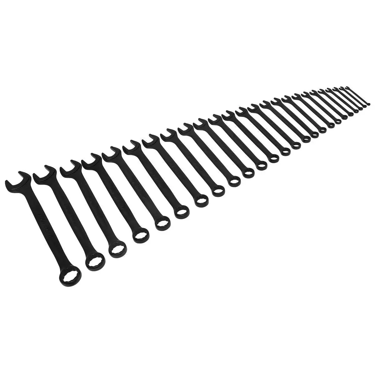 Sealey Premier Combination Spanner Set 25Pc Metric - Black Series 1