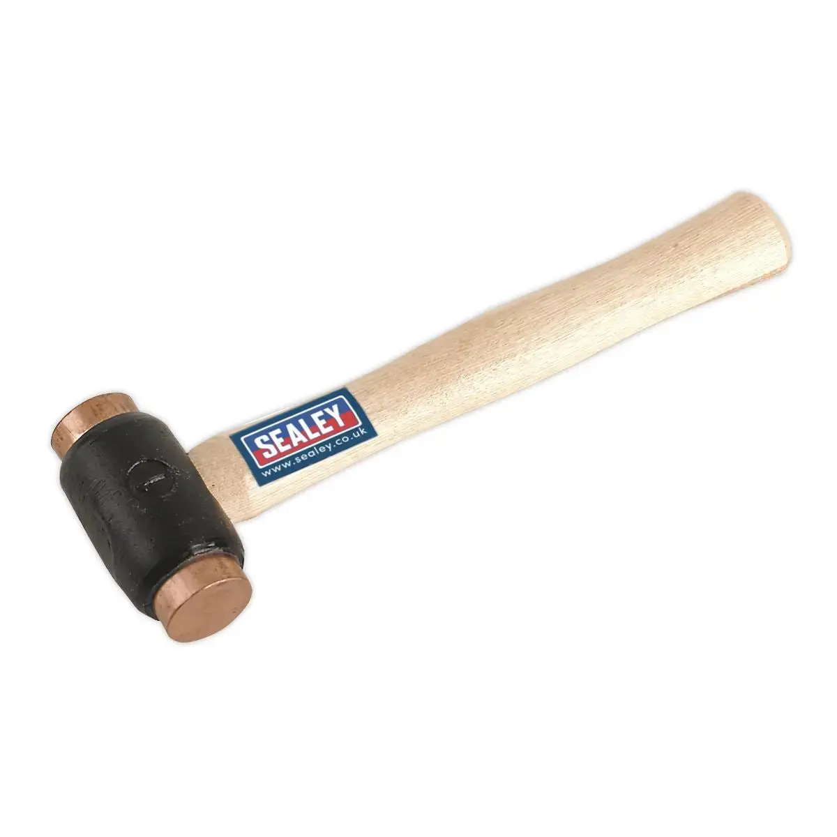 Sealey Premier Copper Faced Hammer 1.75Lb Hickory Shaft 1