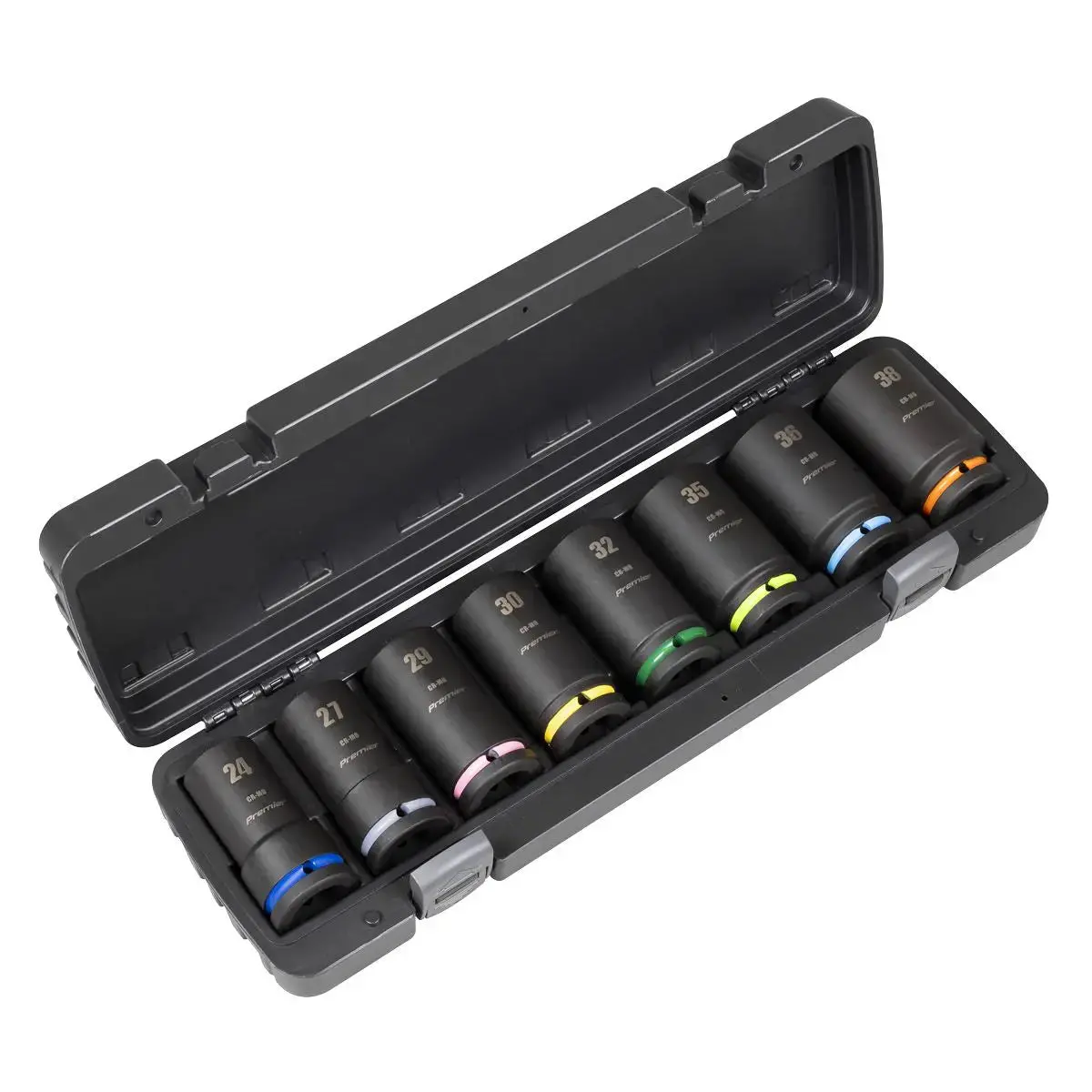 Sealey Premier Deep Impact Socket Set 3/4"Sq Drive 8Pc 1