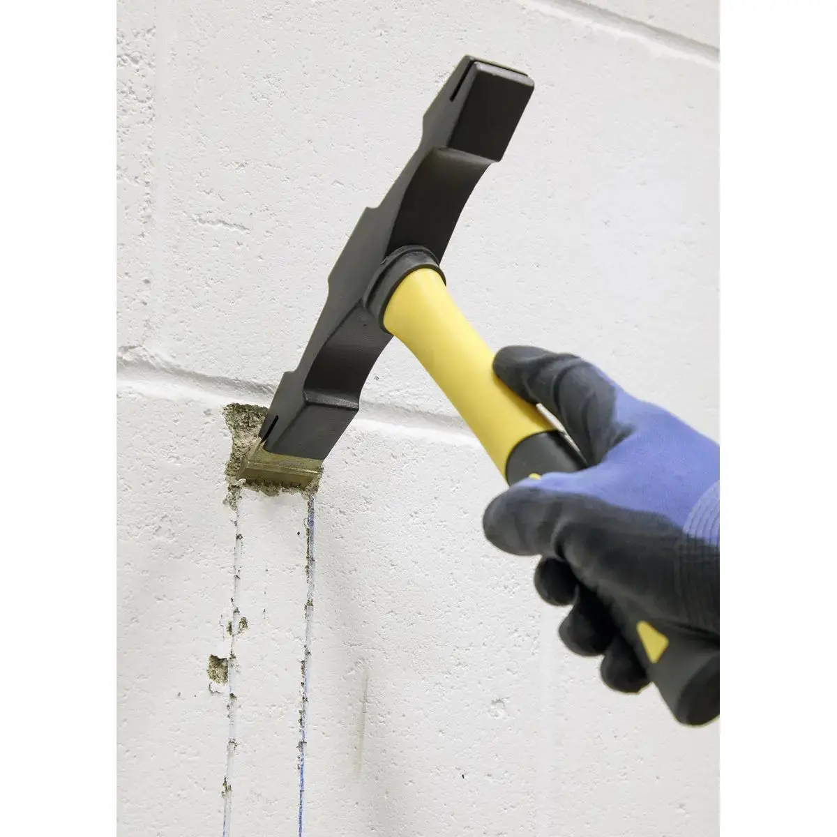 Sealey Premier Double Ended Scutch Hammer With Fibreglass Handle 2