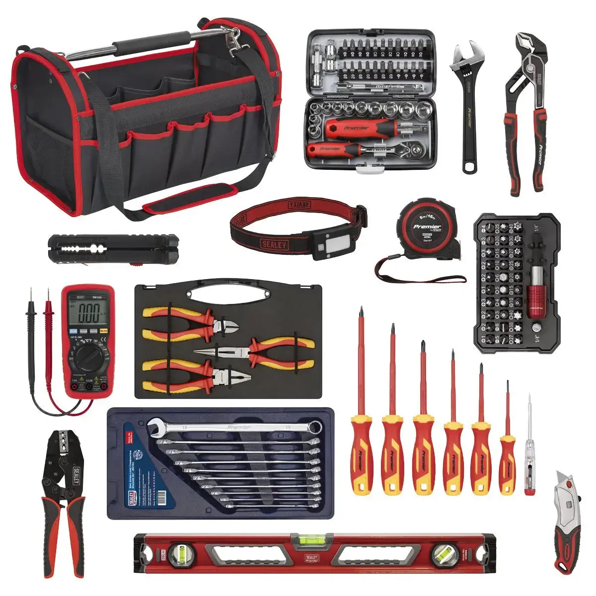 Sealey Premier Electrician's Tool Kit 100Pc 1