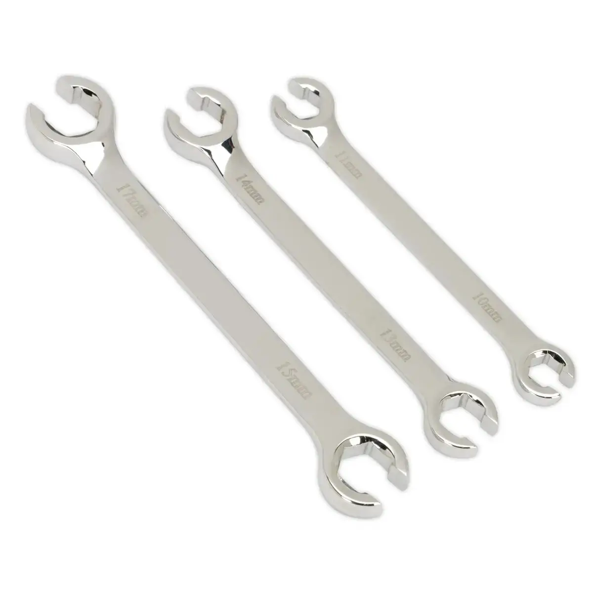 Sealey Premier Flare Nut Spanner Set 3Pc Metric 1