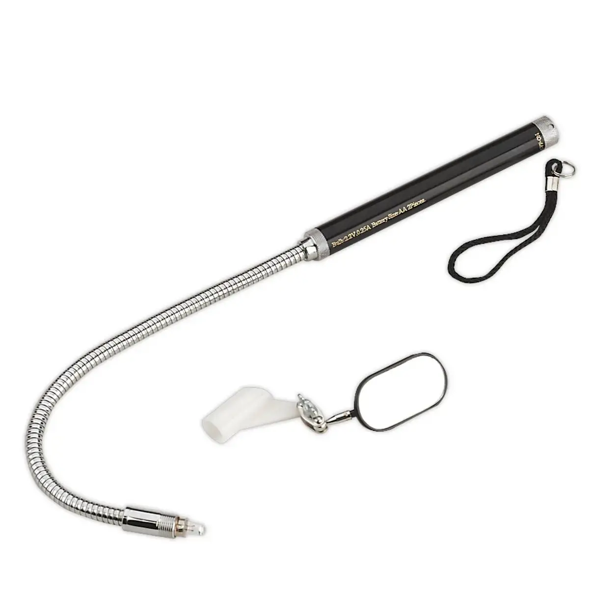 Sealey Premier Flexible Inspection Mirror With Light 1
