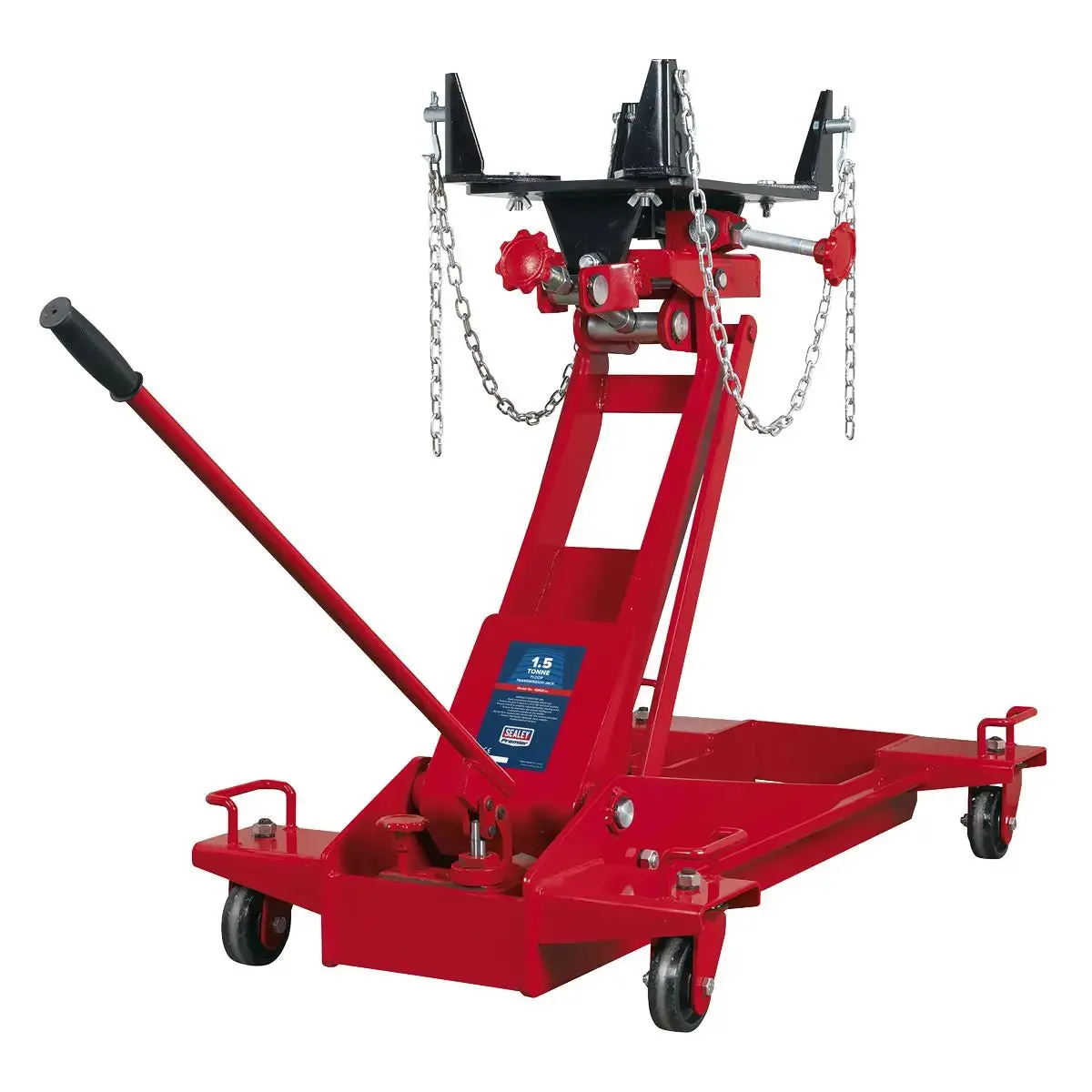 Sealey Premier Floor Transmission Jack 1.5 Tonne 1