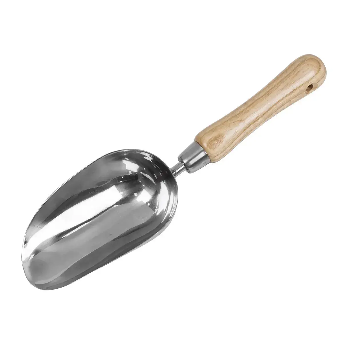 Sealey Premier Garden Scoop With Ash Handle & Stainless Steel Head 1