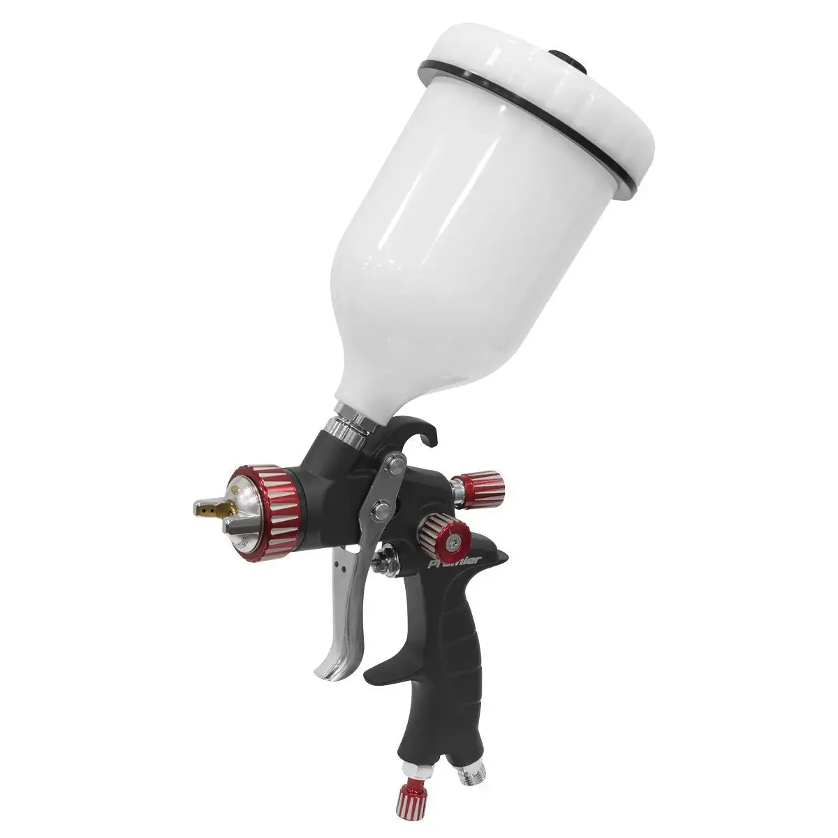 Sealey Premier Hvlp Gravity Feed Spray Gun - 1.3Mm Set-Up 1