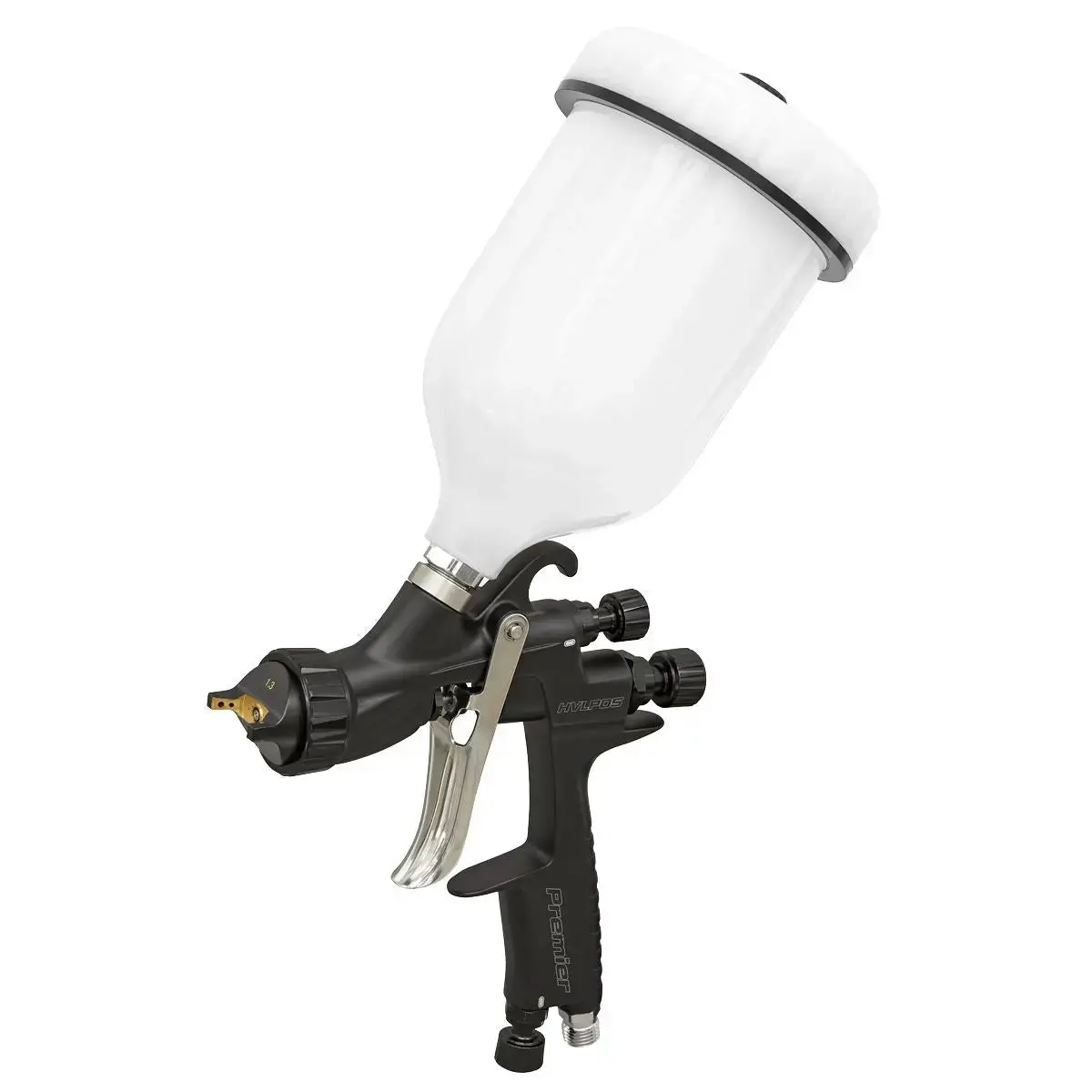 Sealey Premier Hvlp Gravity Feed Spray Gun 1.3Mm Set-Up 1