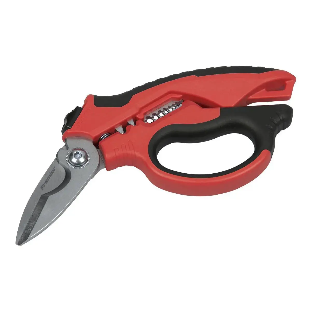 Sealey Premier Heavy-Duty Electrician's Angled Shears 200Mm 3-In-1 1