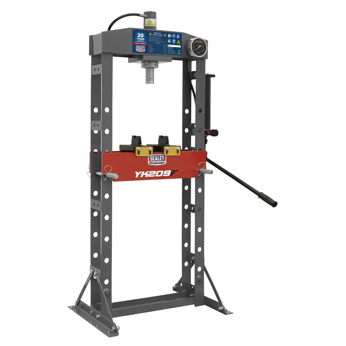 Sealey Premier Heavy-Duty Floor Type Hydraulic Press 20 Tonne 1