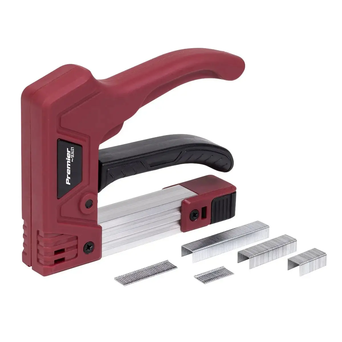 Sealey Premier Heavy-Duty Staple & Brad Nail Gun 1