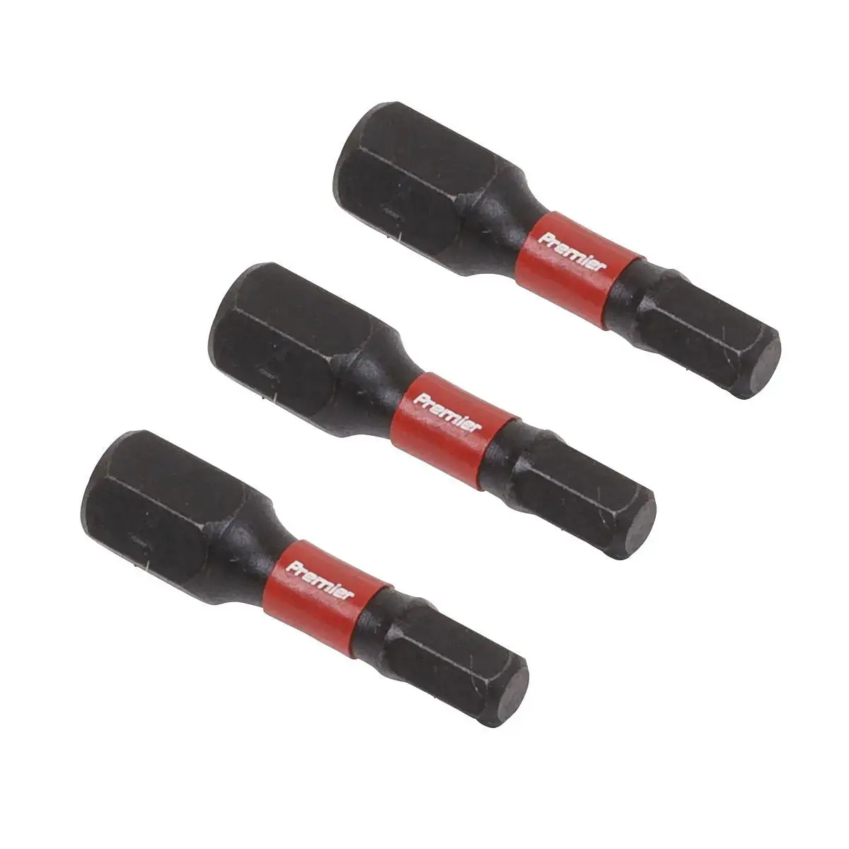 Sealey Premier Hex 4Mm Impact Power Tool Bits 25Mm - 3Pc 1
