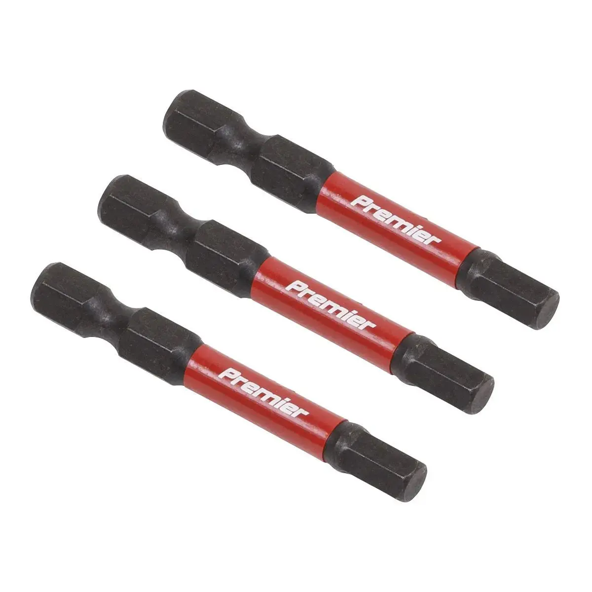 Sealey Premier Hex 5Mm Impact Power Tool Bits 50Mm - 3Pc 1