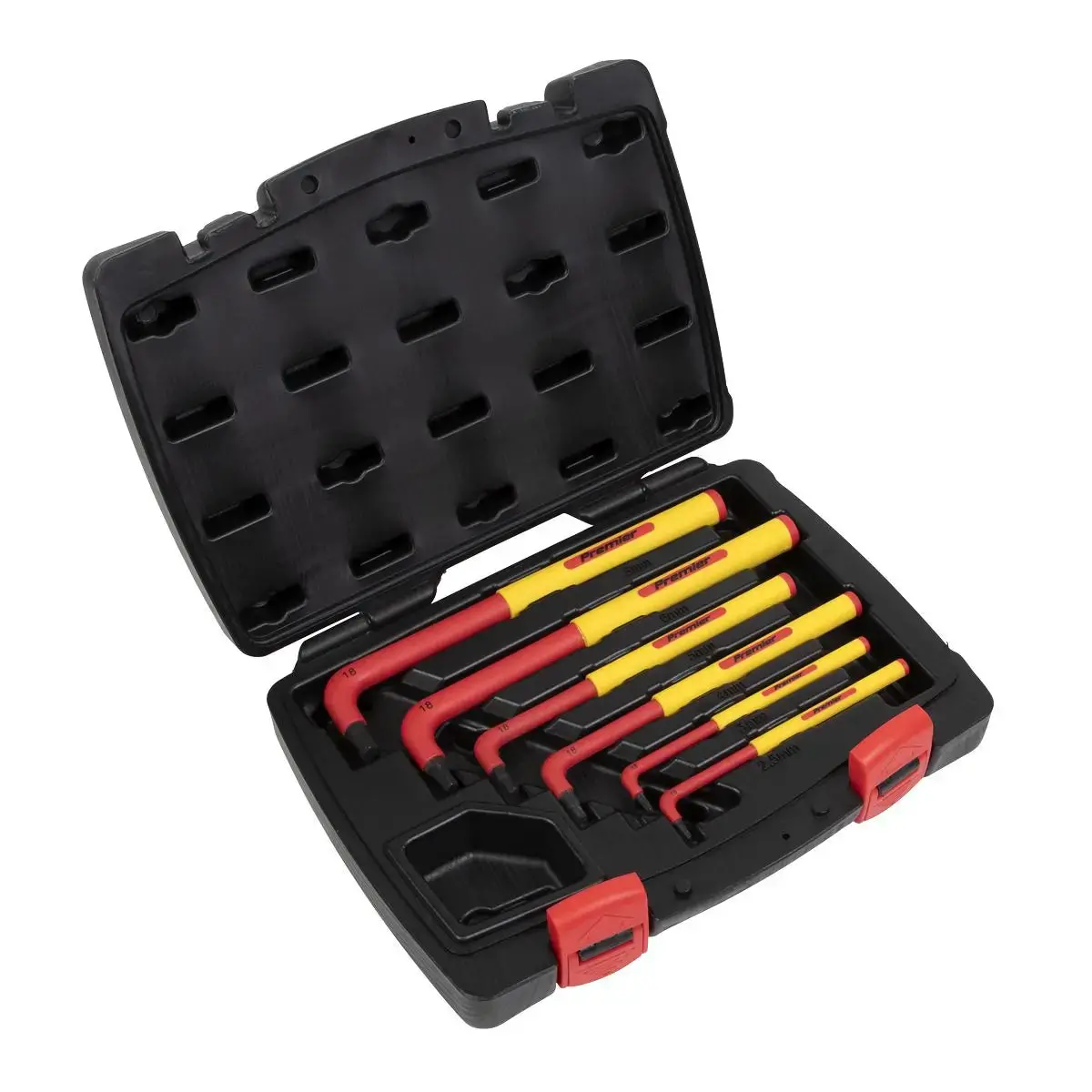 Sealey Premier Hex Key Set 6Pc Extra-Long Vde 1