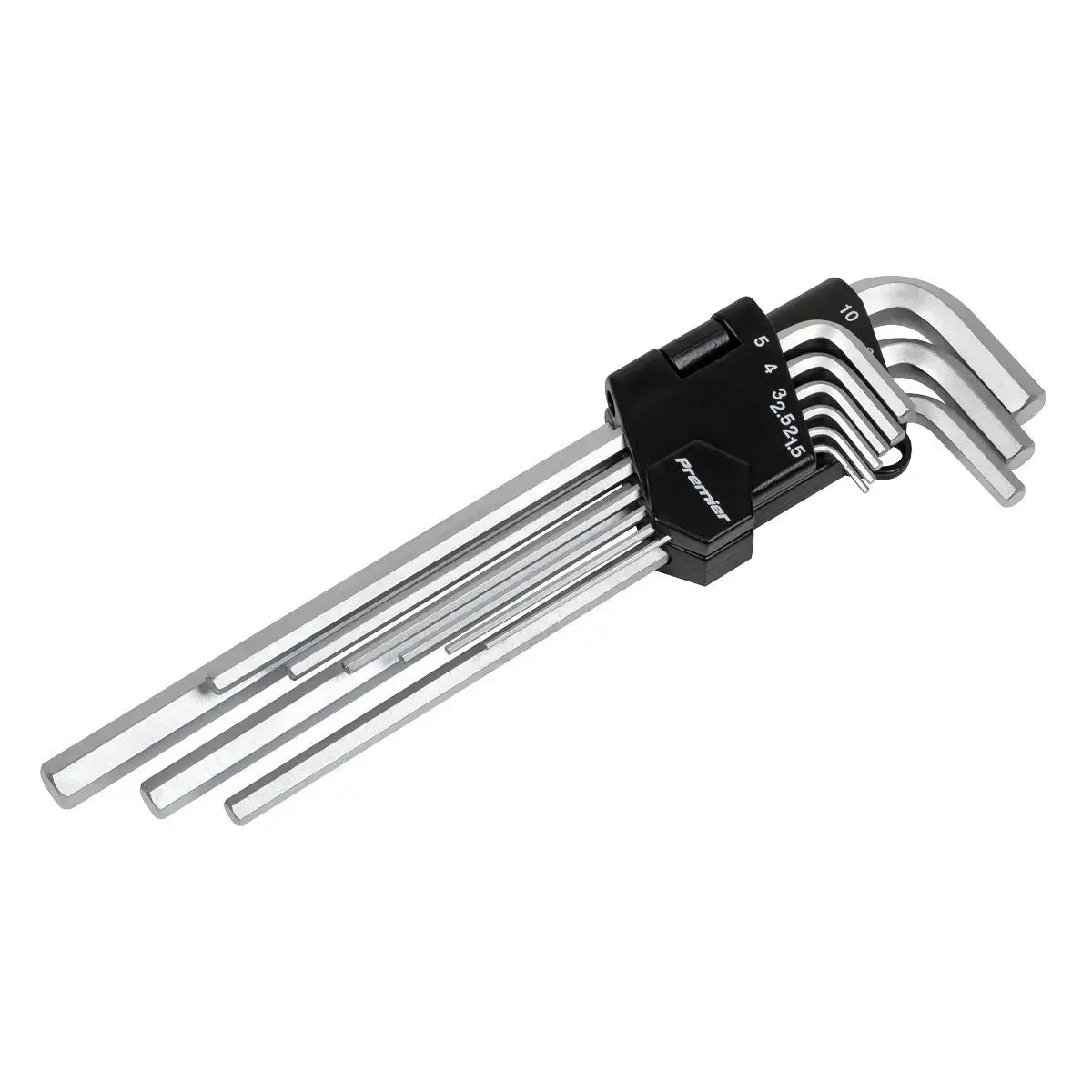 Sealey Premier Hex Key Set 9Pc Extra-Long Metric 2