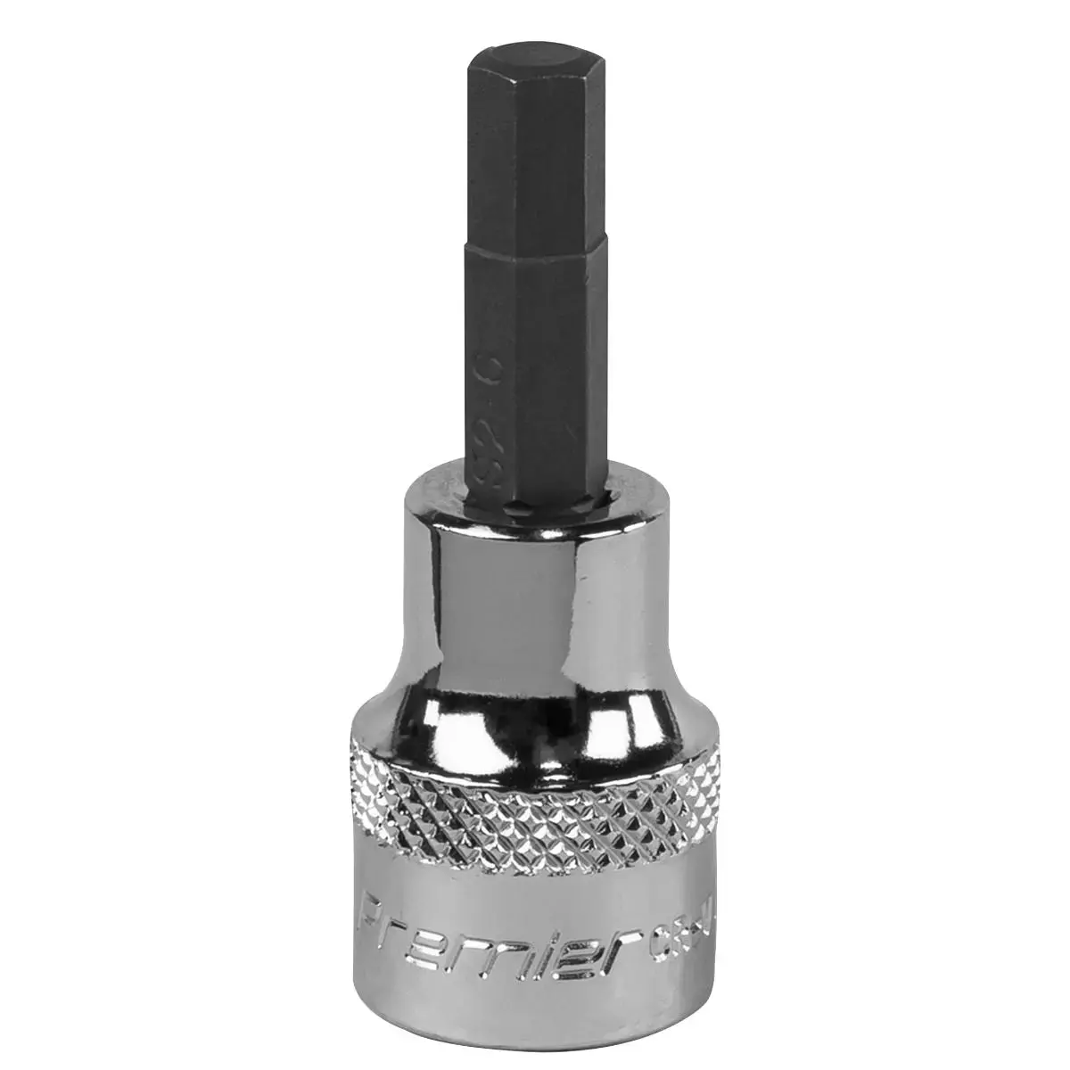 Sealey Premier Hex Socket Bit 6Mm 3/8"Sq Drive 1