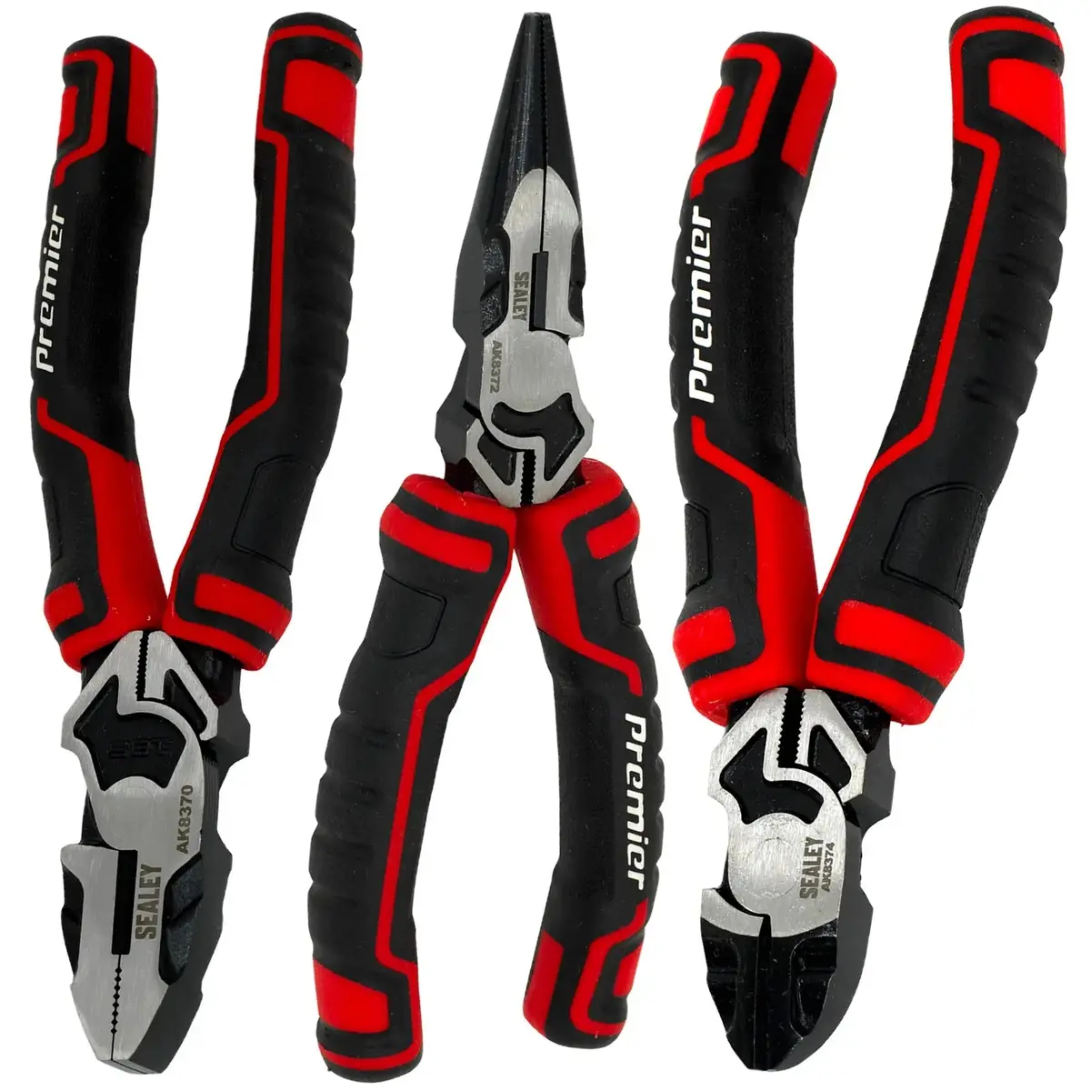 Sealey Premier High Leverage Pliers Comfort Grip Handles 1
