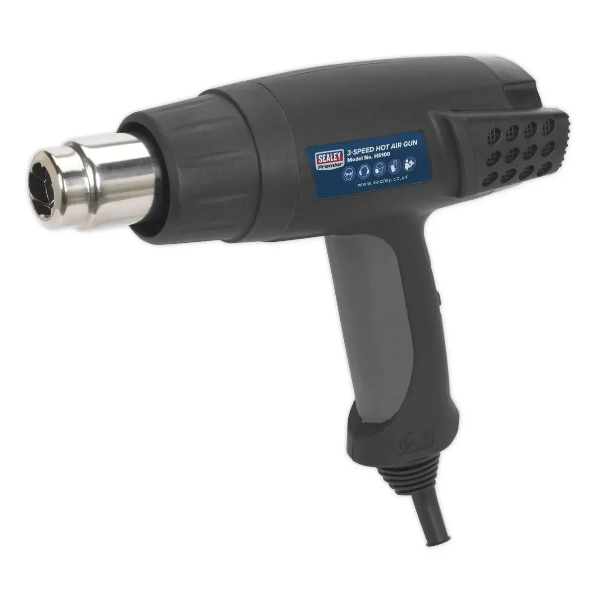 Sealey Premier Hot Air Gun 1800W 3-Speed 50/420/650ºc 1