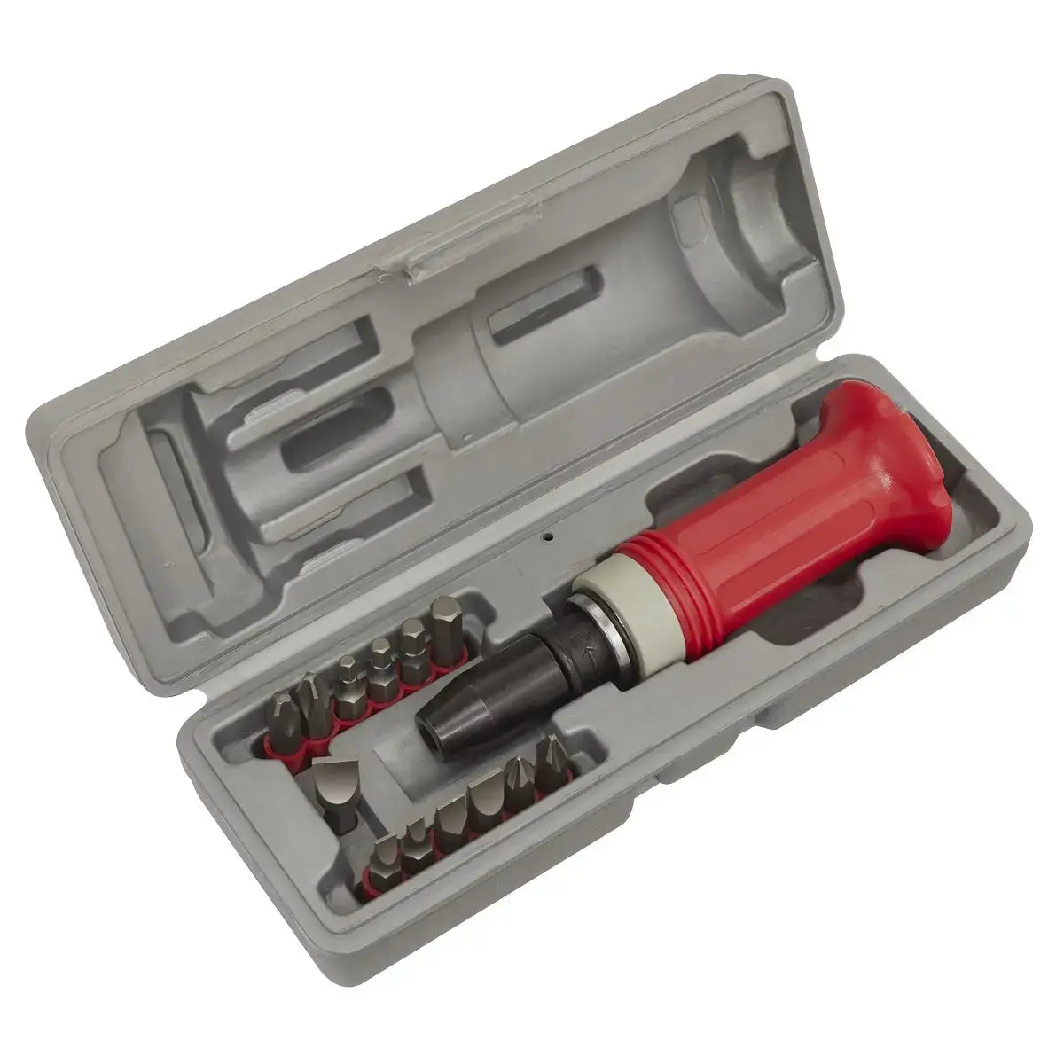 Sealey Premier Impact Driver Set 15Pc Protection Grip 1