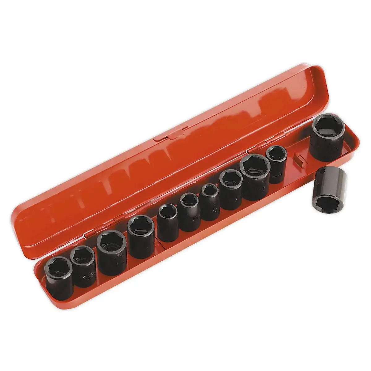 Sealey Premier Impact Socket Set 12Pc 3/8"Sq Drive Metric/Imperial 1