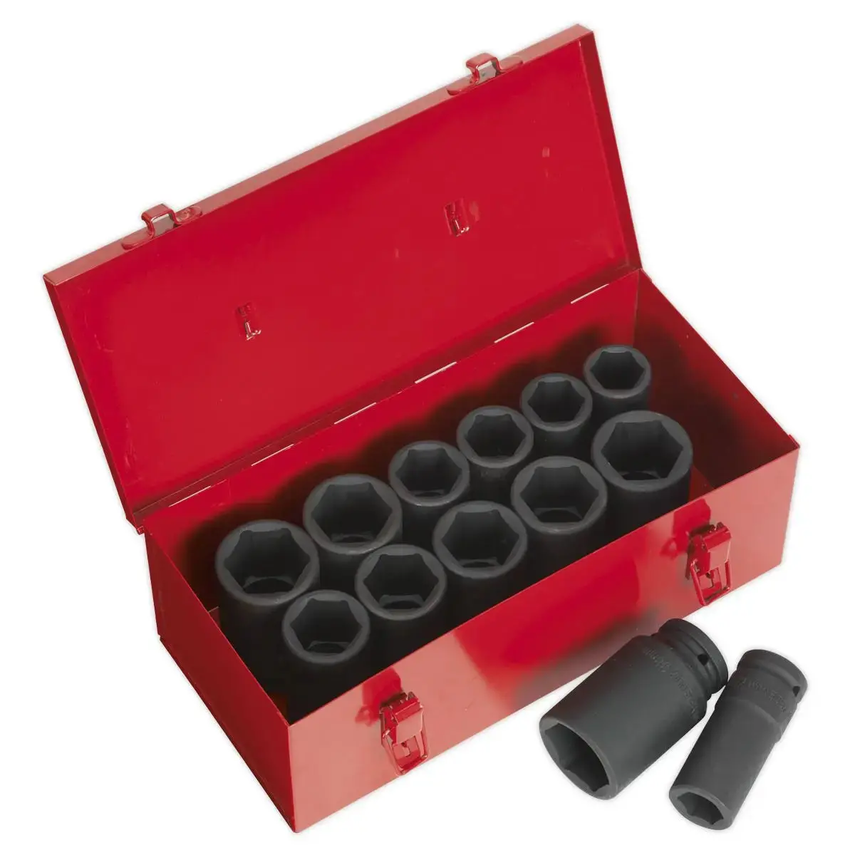 Sealey Premier Impact Socket Set 13Pc Deep 3/4"Sq Drive Metric/Imperial 1