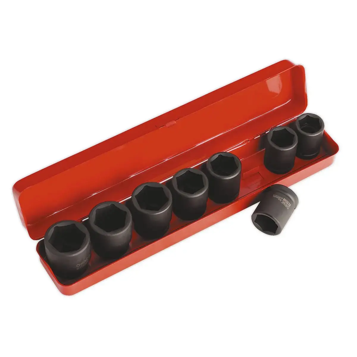 Sealey Premier Impact Socket Set 8Pc 3/4"Sq Drive Metric 1