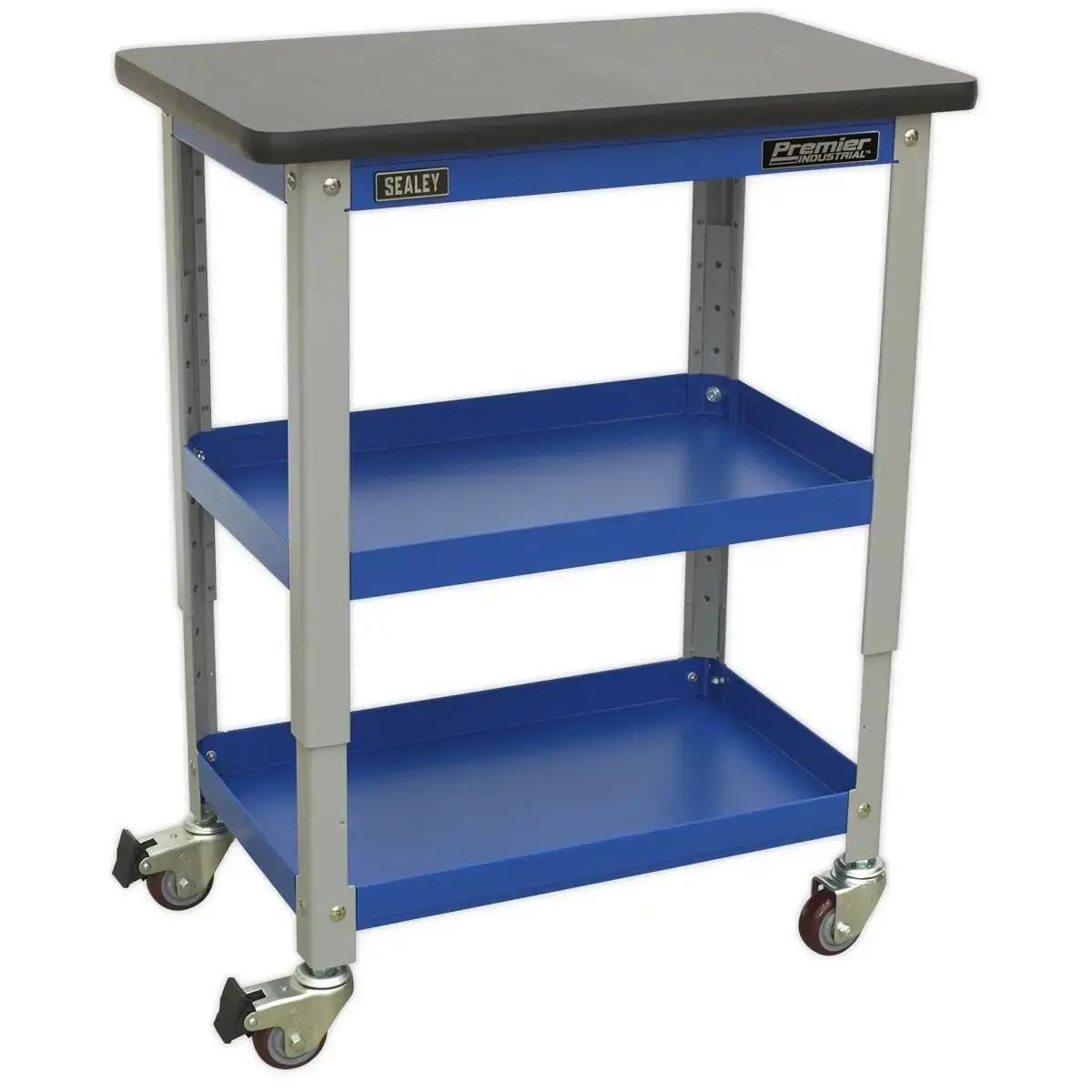 Sealey Premier Industrial Industrial 3-Level Workshop Trolley 1