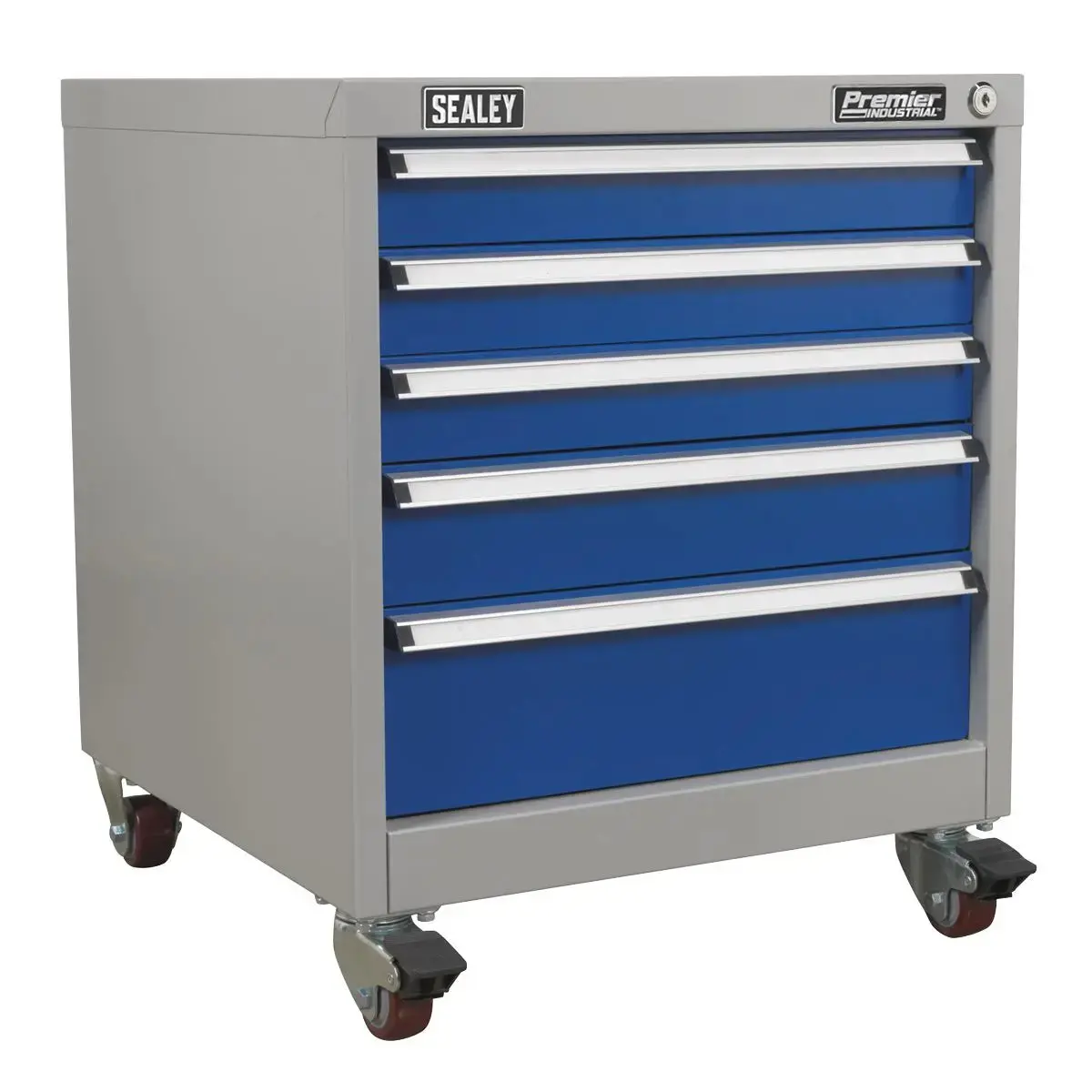 Sealey Premier Industrial Mobile Industrial Cabinet 5 Drawer 1