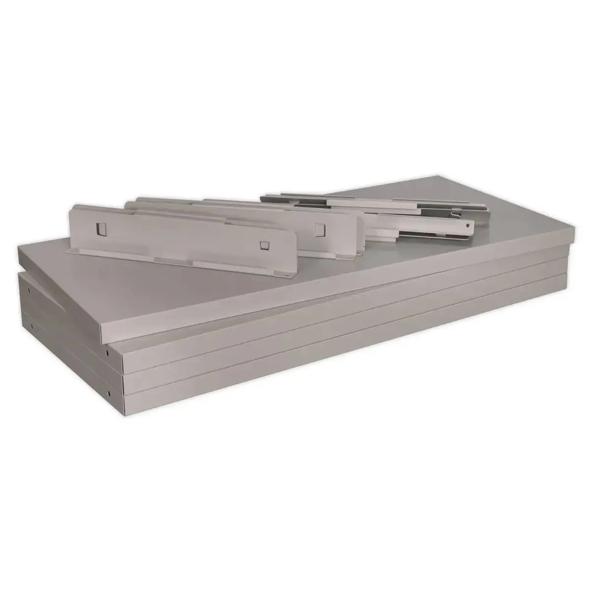 Sealey Premier Industrial Shelf For Industrial Cabinets - Pack Of 4 1