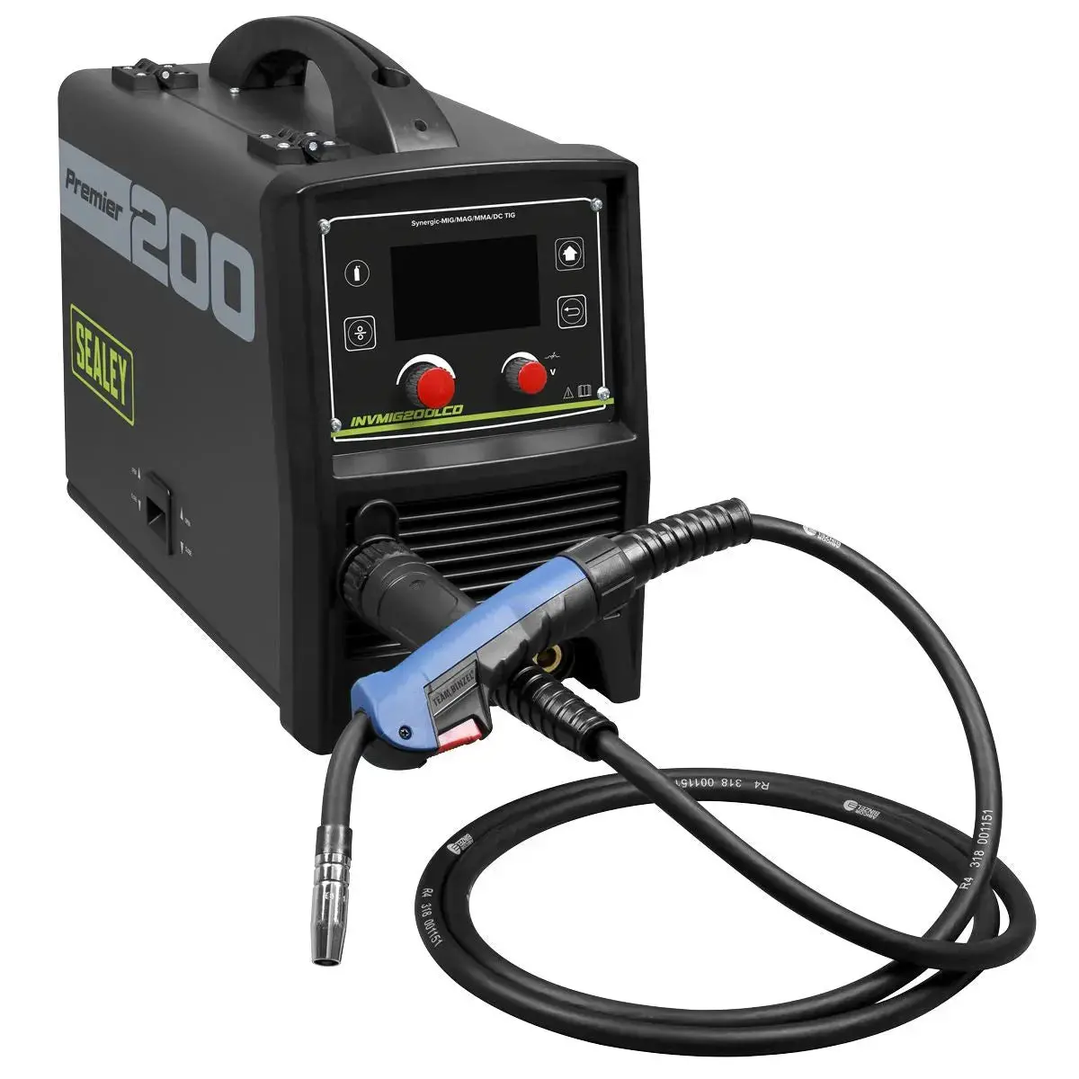 Sealey Premier Inverter Welder Mig, Tig & Mma 200A With Lcd Screen 1