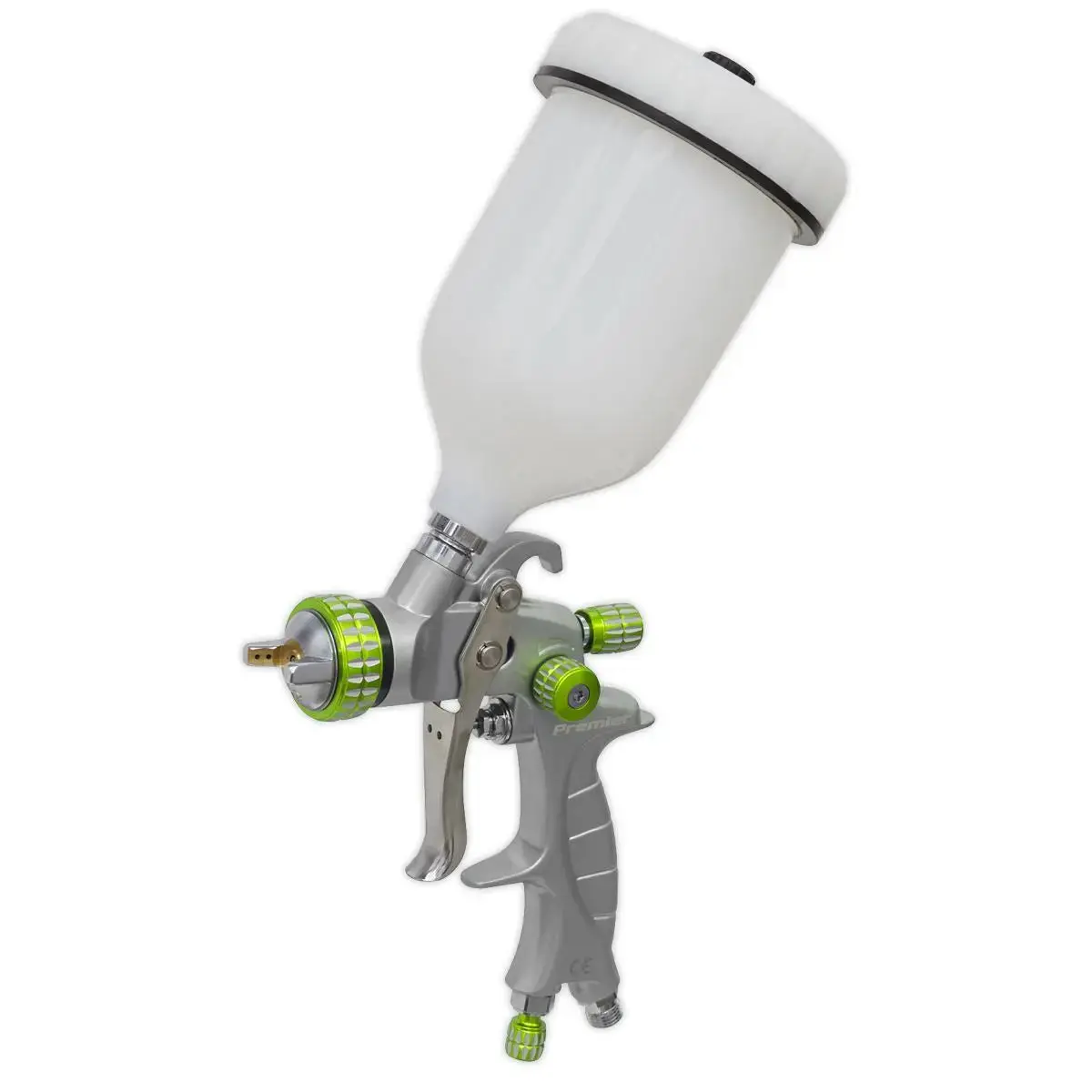 Sealey Premier Lvlp Gravity Feed Spray Gun - 1.4Mm Set-Up 1