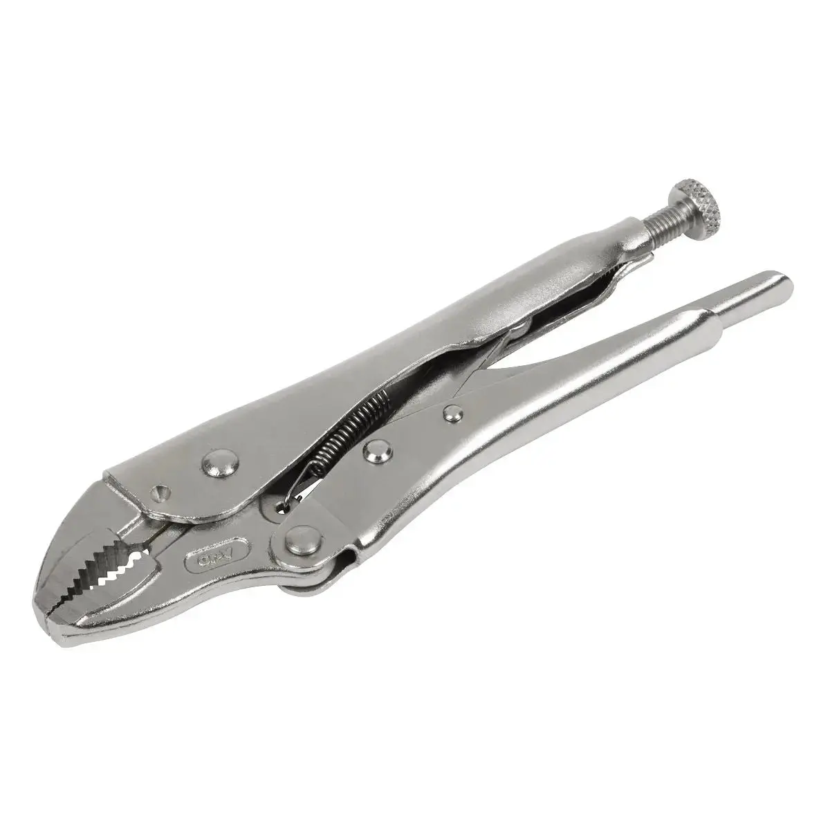Sealey Premier Locking Pliers Curved Jaws 185Mm 0-38Mm Capacity 1