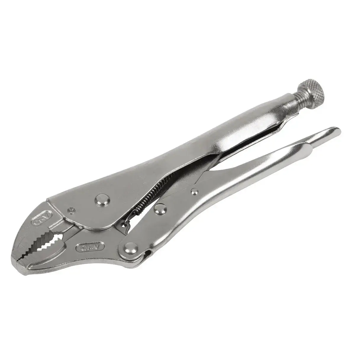 Sealey Premier Locking Pliers Curved Jaws 225Mm 0-47Mm Capacity 1