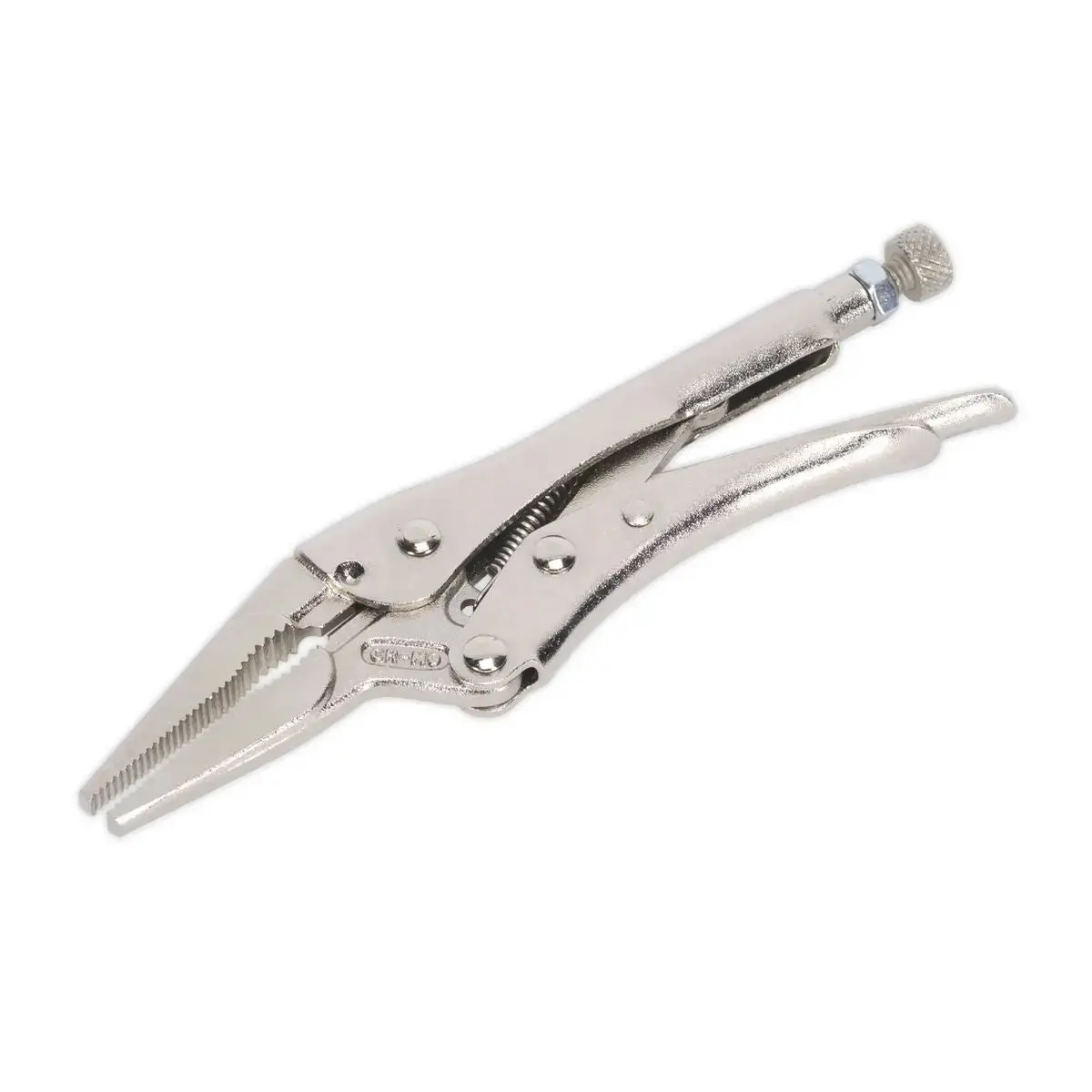 Sealey Premier Locking Pliers Long Nose 170Mm 0-50Mm Capacity 1