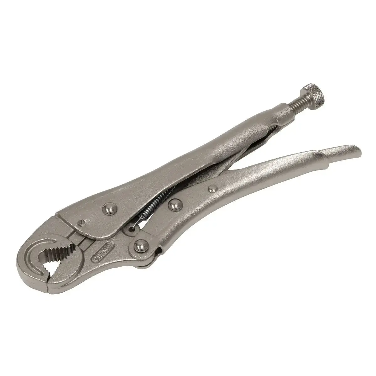 Sealey Premier Locking Pliers Round Jaws 195Mm 0-35Mm Capacity 1