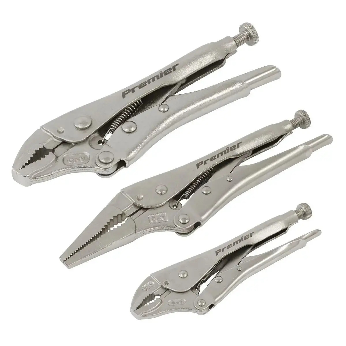 Sealey Premier Locking Pliers Set 3Pc 1