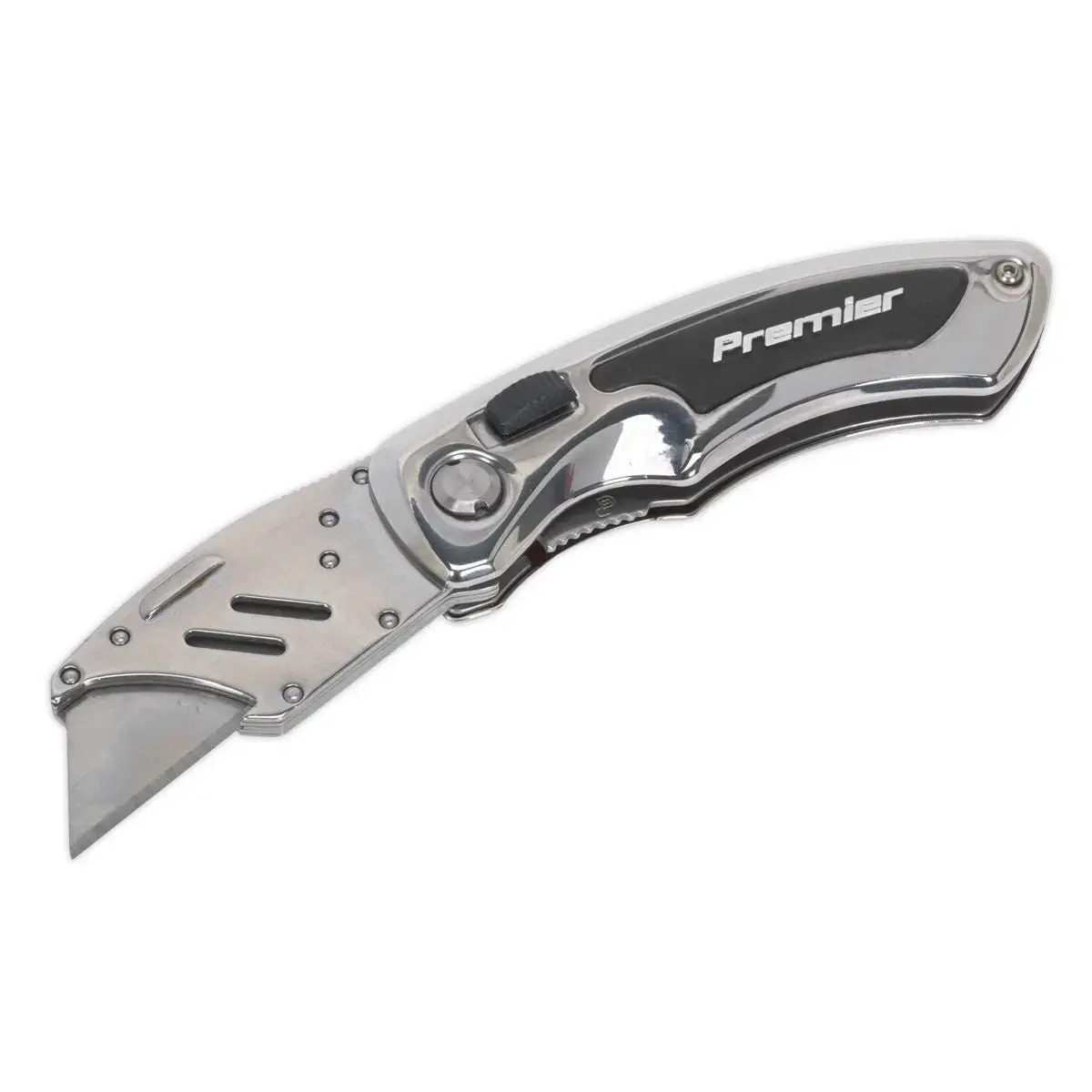 Sealey Premier Locking Pocket Knife With Quick Change Blade 1