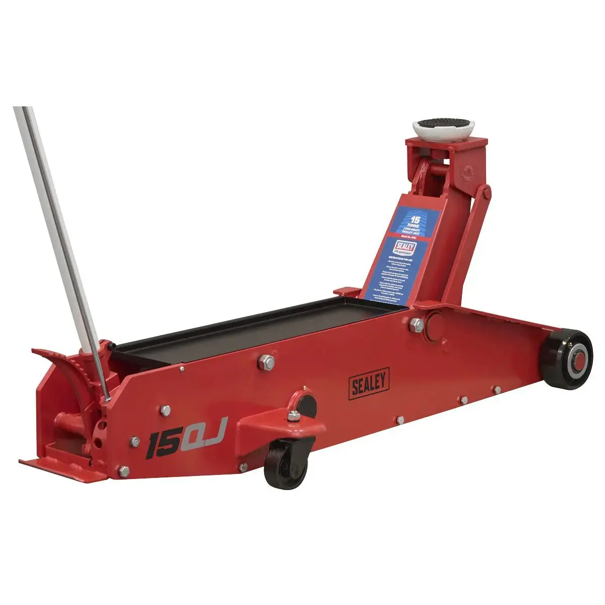 Sealey Premier Long Reach Trolley Jack 15 Tonne 1