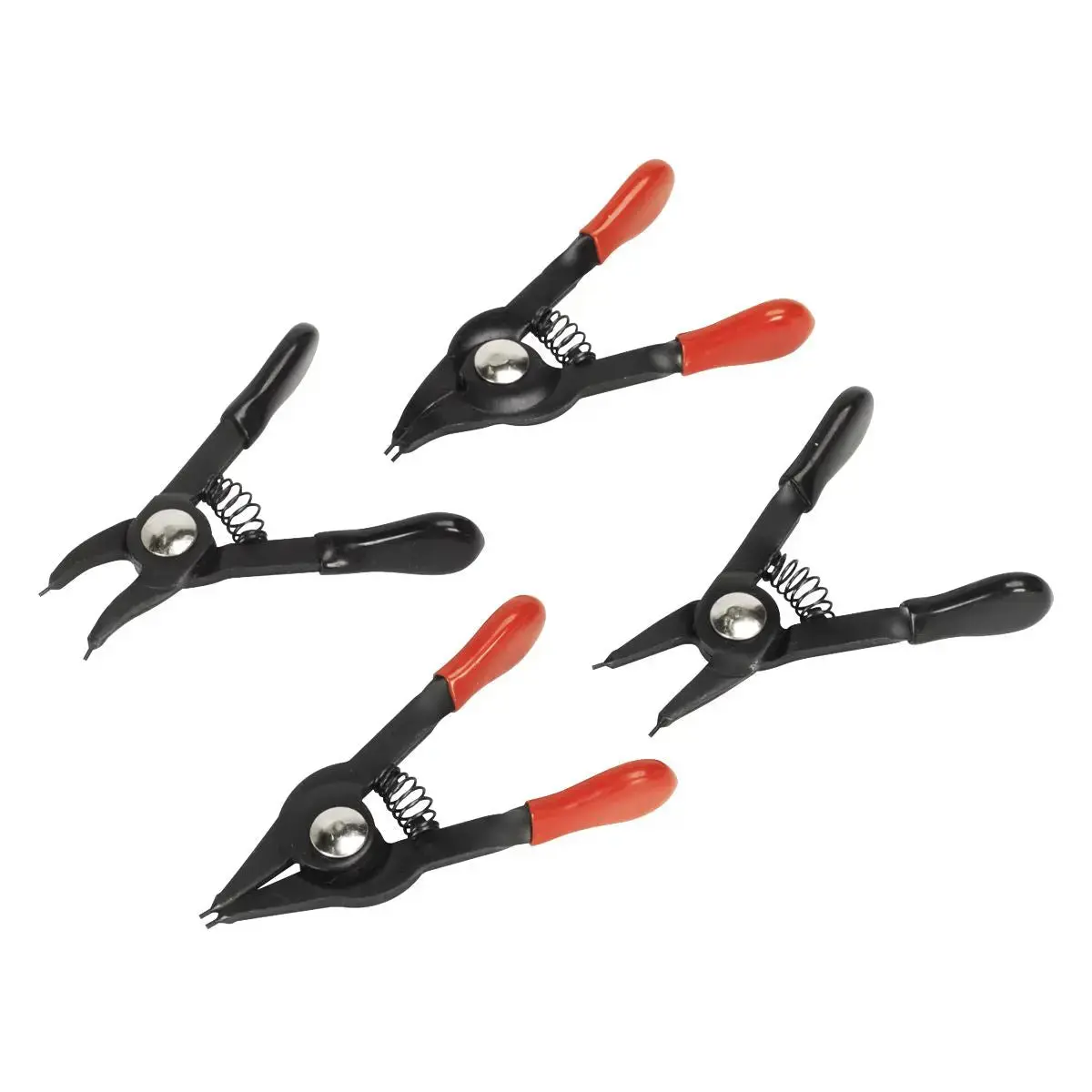 Sealey Premier Mini Circlip Pliers Set 4Pc 1