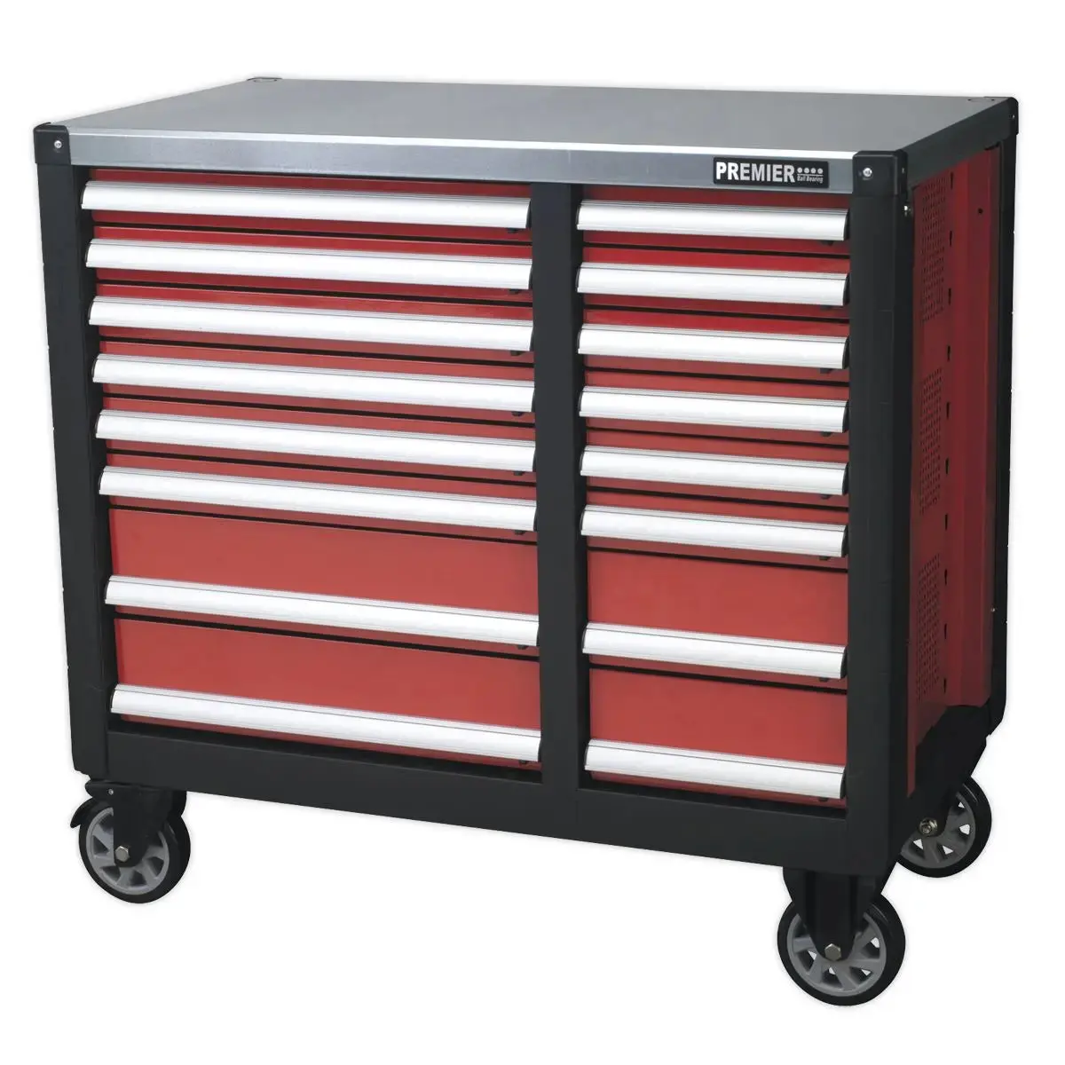 Sealey Premier Mobile Workstation 16 Drawer With Ball-Bearing Slides 1