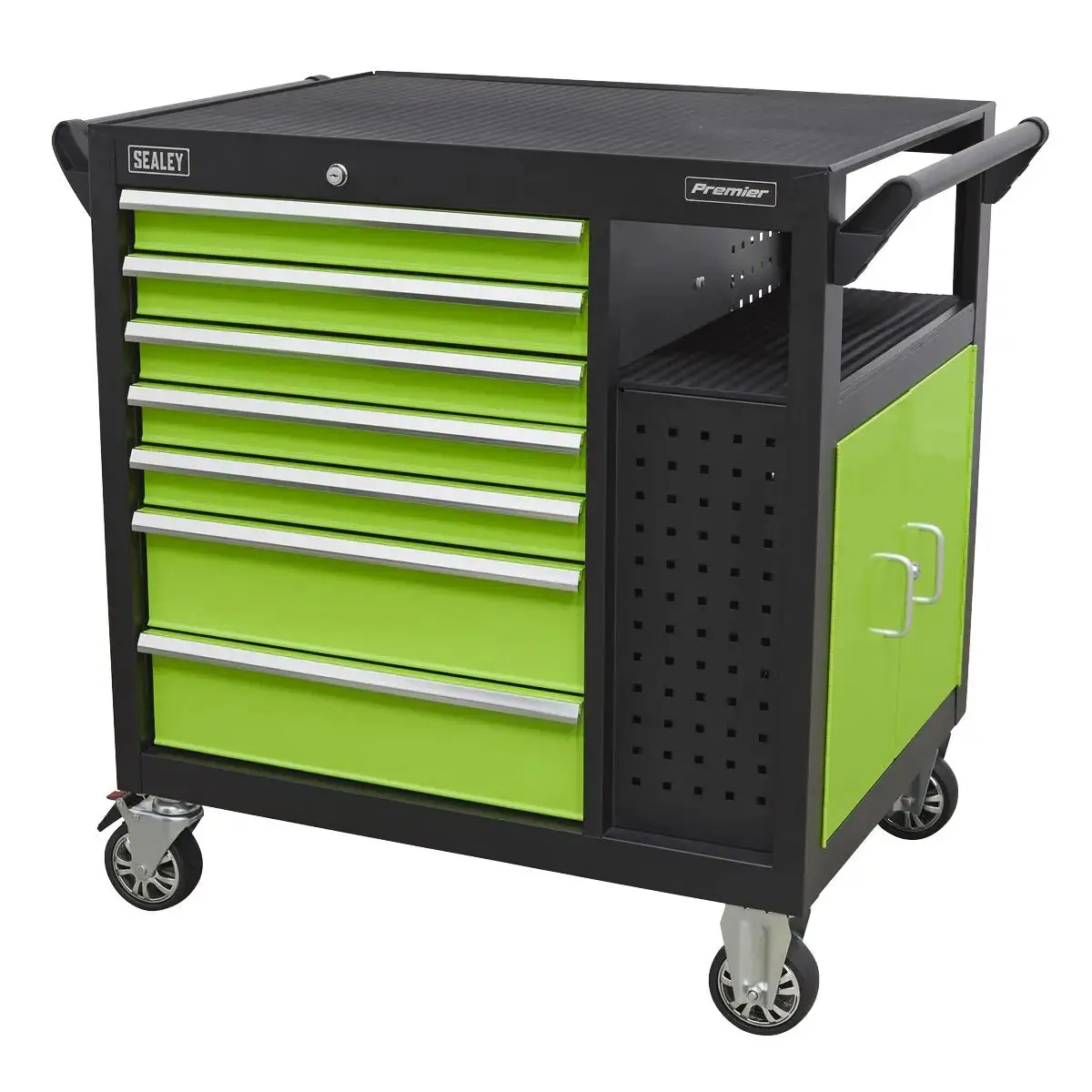 Sealey Premier Mobile Workstation 7 Drawer & Cupboard 920Mm 1